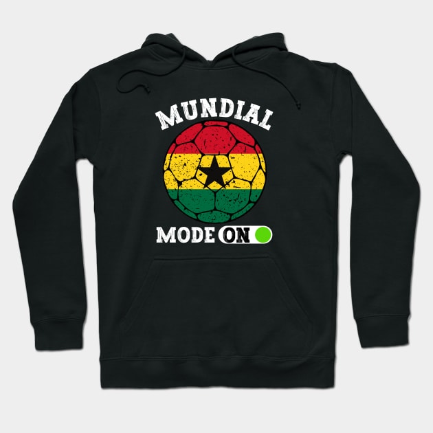 Ghana World Cup Hoodie by footballomatic